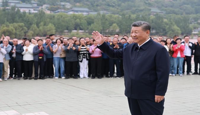 習近平在甘肅考察時強調深化改革勇于創(chuàng)新苦干實干富民興隴 奮力譜寫中國式現(xiàn)代化甘肅篇章